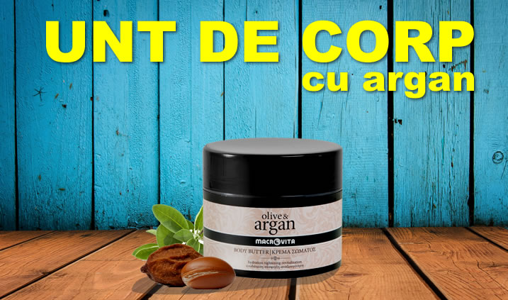 Să ne răsfățăm corpul cu un unt de corp cu argan